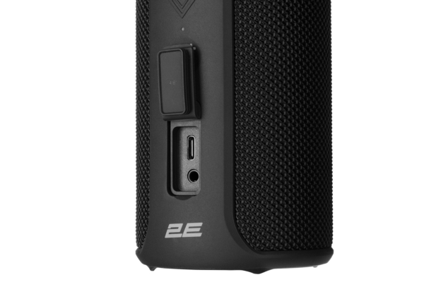 Акустическая система 2E SoundXTube2 TWS, MP3, Wireless, Waterproof Black