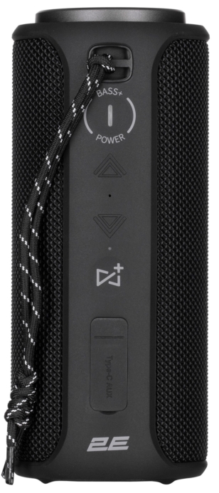 Portable Speaker 2E SoundXTube2 TWS, MP3, Wireless, Waterproof Black