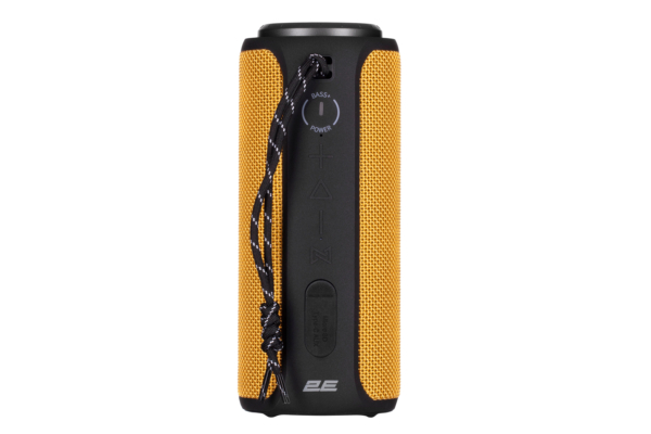 Акустическая система 2E SoundXTube TWS, MP3, Wireless, Waterproof yellow