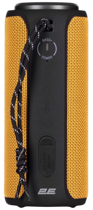 Portable Speaker 2E SoundXTube TWS, MP3, Wireless, Waterproof Yellow