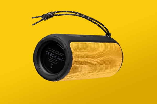 Акустическая система 2E SoundXTube TWS, MP3, Wireless, Waterproof yellow