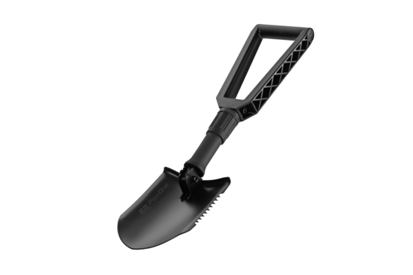 2E Tactical Лопата тактическая Fox One Black складная, 59 см, 1.1 кг