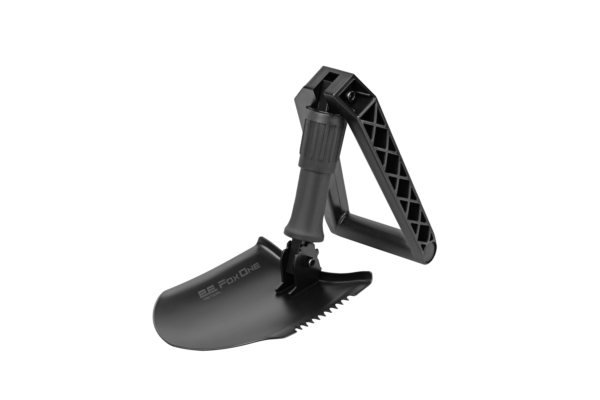 2E Tactical Лопата тактическая Fox One Black складная, 59 см, 1.1 кг