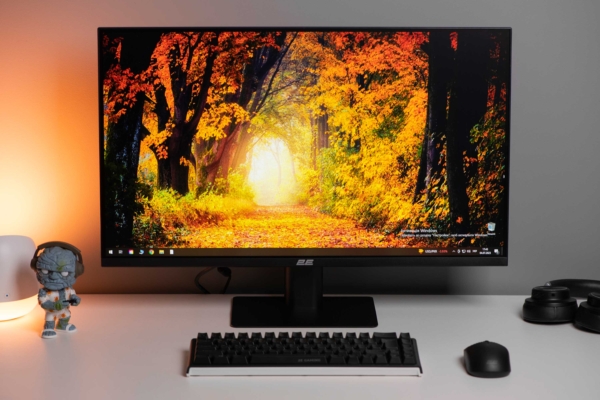 Монитор 2E 27″ F2723B D-Sub, HDMI, IPS, 75Hz
