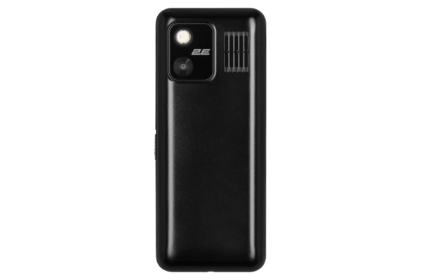 Мобільний телефон 2E E240 2023 2.4″ 2SIM, 2500мА•год, чорний