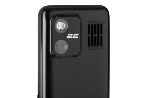 Мобільний телефон 2E E240 2023 2.4″ 2SIM, 2500мА•год, чорний
