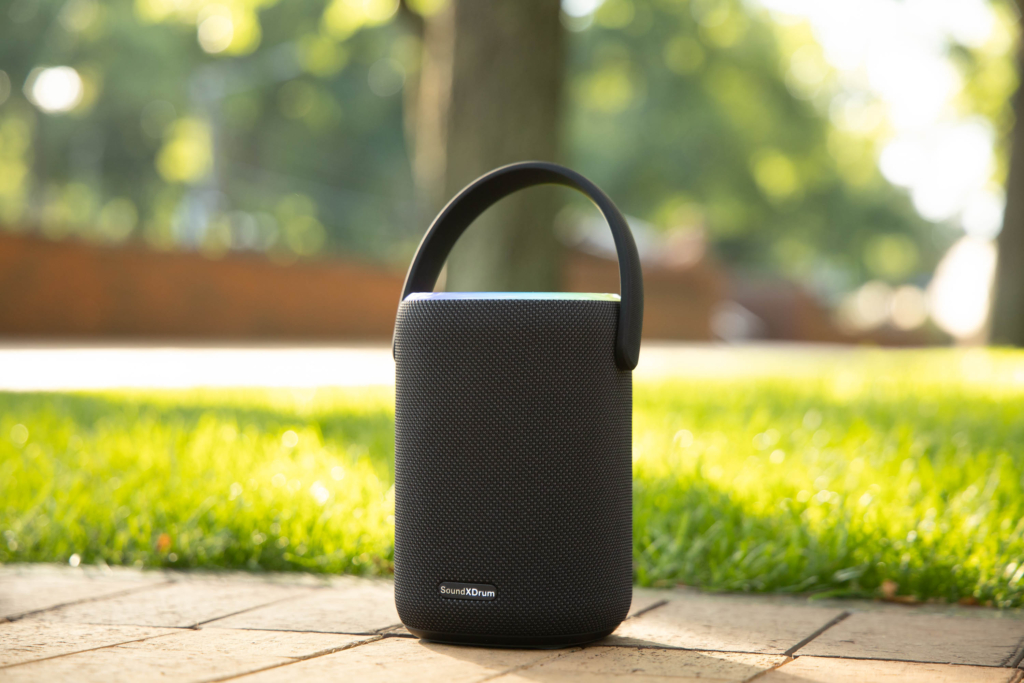 Portable Speaker 2E SoundXDrum TWS, Wireless, Waterproof Black