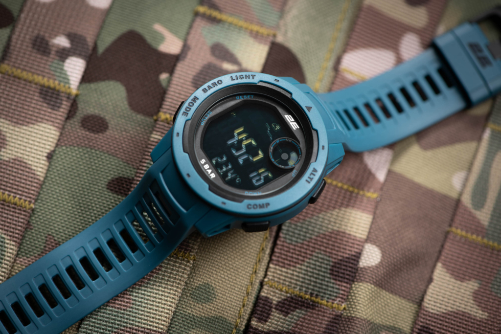 2E Tactical Тактические часы Delta X Blue с компасом и шагомером