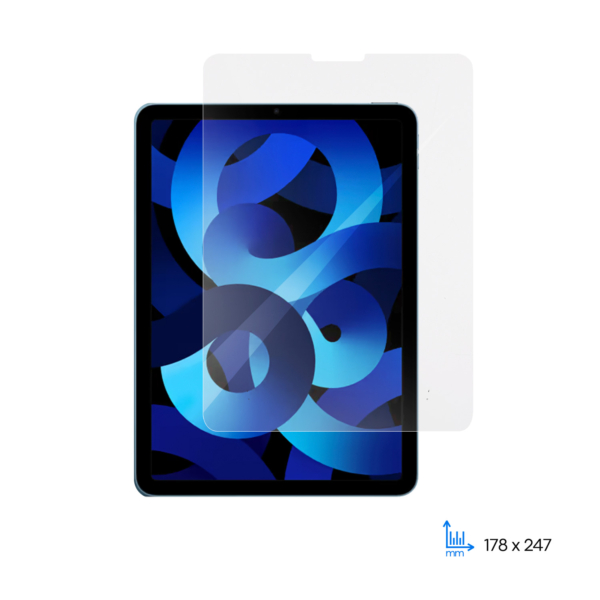Защитное стекло 2E для iPad Air 10.9″ (Gen 5, 2022), 2.5D, прозрачный