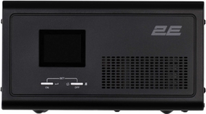 Инвертор 2E HI600, 600W, 12V — 230V, LCD, AVR, 2xSchuko + DC output