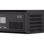 Інвертор 2E HI1000, 1000W, 12V – 230V, LCD, AVR, 2xSchuko + DC output