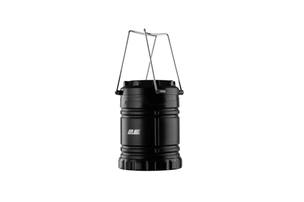 2E Camping lantern on batteries PLBL3AA Flame AAx3 200lm 3W folding 2 lighting modes flame/white light IP44 0.26kg