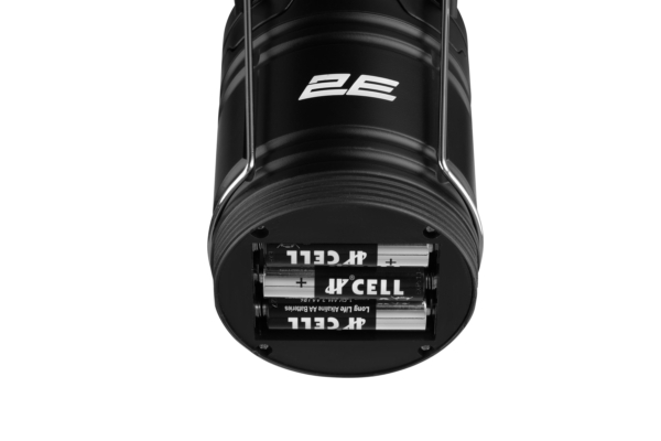 2E Camping lantern on batteries PLBL3AA Flame AAx3 200lm 3W folding 2 lighting modes flame/white light IP44 0.26kg