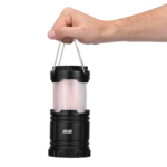 2E Camping lantern on batteries PLBL3AA Flame AAx3 200lm 3W folding 2 lighting modes flame/white light IP44 0.26kg