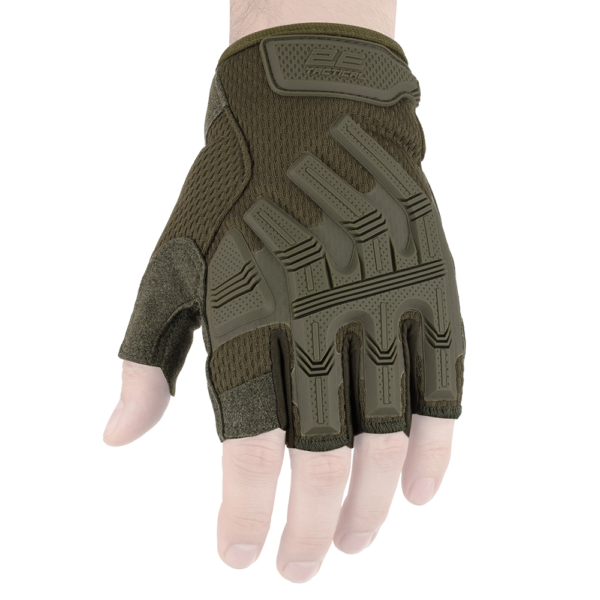 2E Tactical Перчатки тактические, беспалые, XL, зелёные