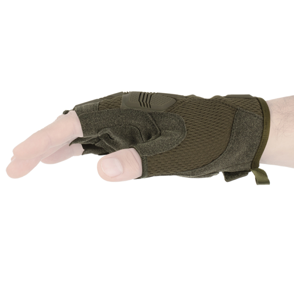 2E Tactical Перчатки тактические, беспалые, XL, зелёные