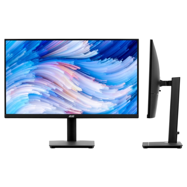 Монитор 2E 27″ N2723B D-Sub, HDMI, IPS, 75Hz, Pivot