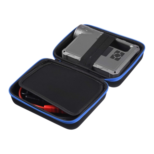 2E Pitman Jump Starter and charger portable, 400А/1000А, 10000 мА/37 W·h, power bank, compressor, flashlight, 1xUSB-A, case