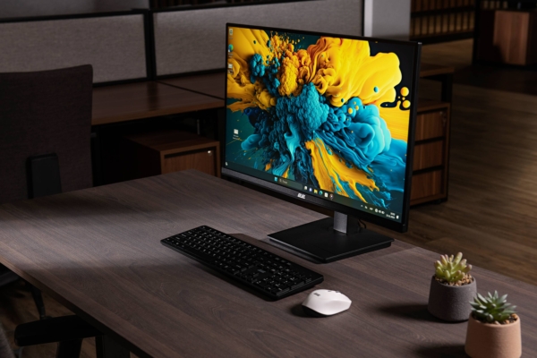 Монитор 2E 27″ N2723B D-Sub, HDMI, IPS, 75Hz, Pivot