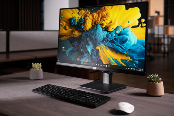 Монитор 2E 27″ N2723B D-Sub, HDMI, IPS, 75Hz, Pivot