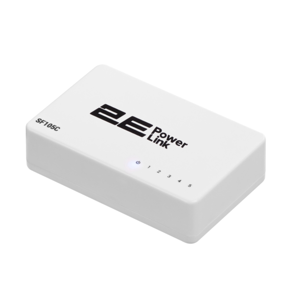 Коммутатор 2E PowerLink SF105C 5xFE, Неуправляемый