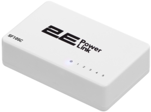 2E PowerLink Switch SF105C 5xFE, Unmanaged