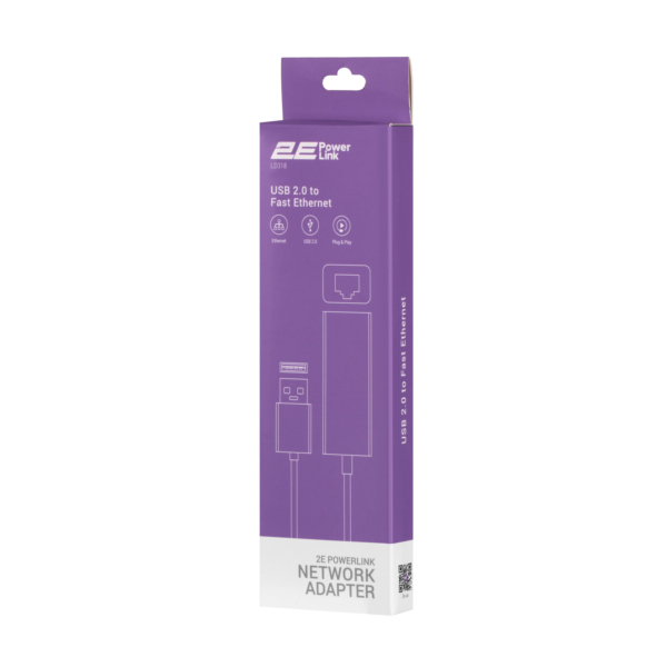 2E PowerLink Network Adapter LD318 1xGE, USB