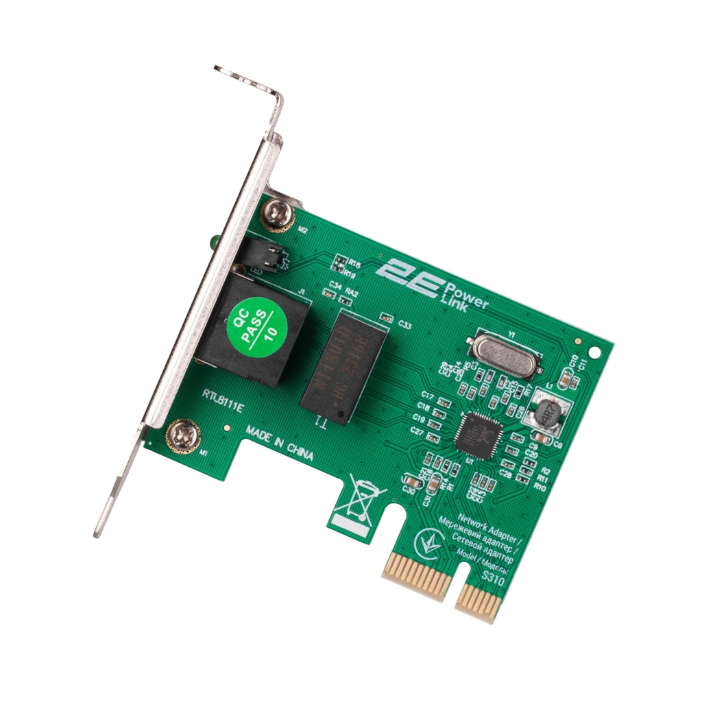 Сетевая карта 2E PowerLink S310 1xGE, PCI-Express x1