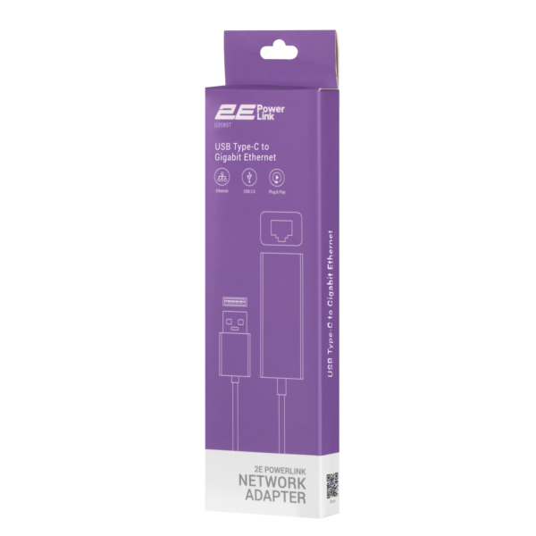 2E PowerLink Network Adapter U2085T 1xGE, USB TypeC