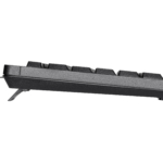 Клавіатура мембранна 2E KS108 104key, USB-A, EN/UK, чорний