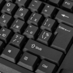 Клавіатура мембранна 2E KS108 104key, USB-A, EN/UK, чорний