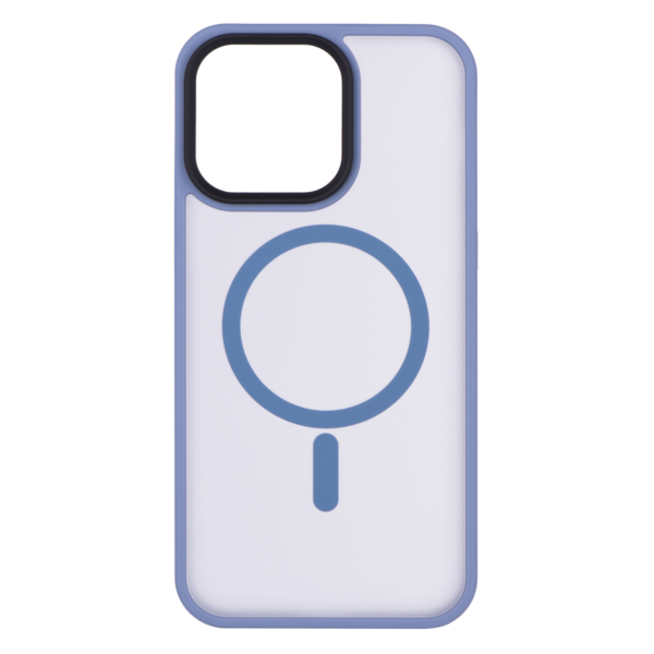 2Е Basic case for iPhone 15 Ultra, Soft Touch MagSafe Cover, Light Blue