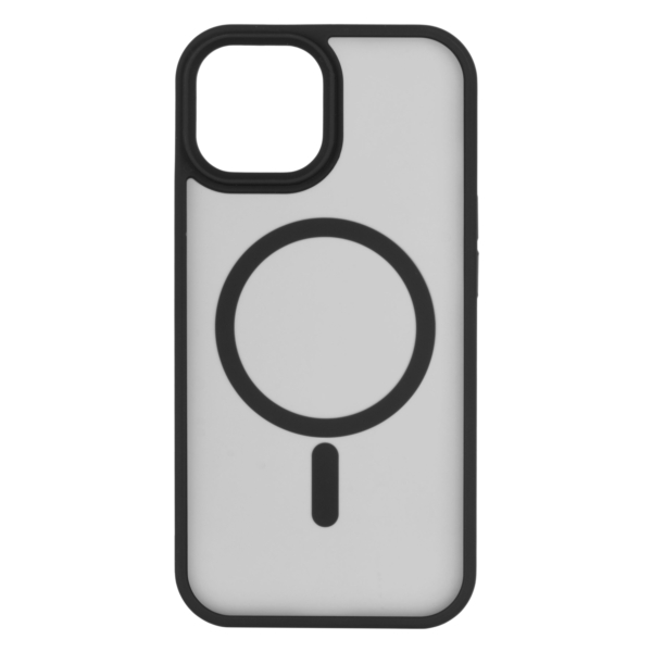 Чохол 2Е Basic для iPhone 15, Soft Touch MagSafe Cover,чорний