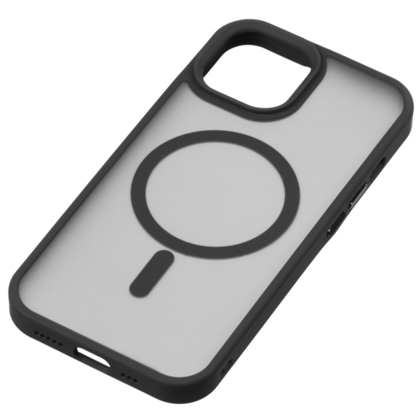 Чохол 2Е Basic для iPhone 15, Soft Touch MagSafe Cover,чорний