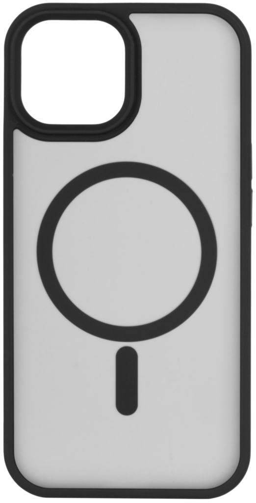 Чохол 2Е Basic для iPhone 15, Soft Touch MagSafe Cover,чорний