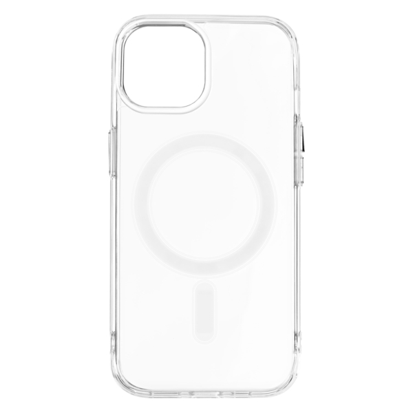 2E Чехол Basic для Apple iPhone 15, Transparent MagSafe Cover, Clear