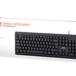 Клавіатура мембранна 2E KS108 104key, USB-A, EN/UK, чорний