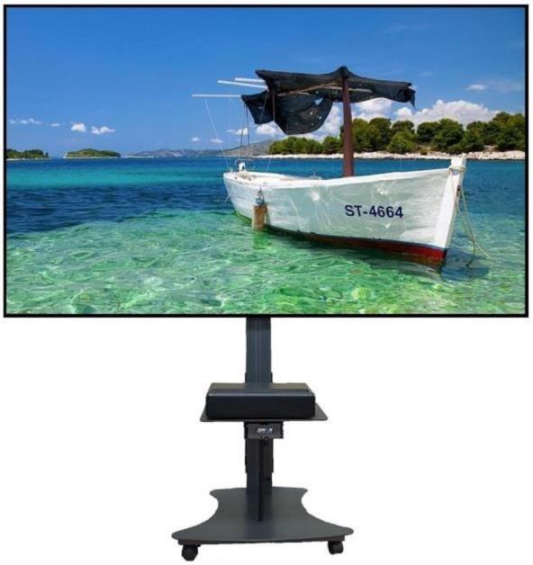 Подставка ТВ или УКФ проектора 2E, ТВ до 75″ или ALR экрана 120″