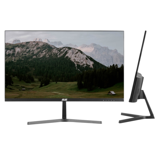 Монитор 2E 23.8″ D2423B D-Sub, HDMI, MM, IPS, 75Hz, FreeSync