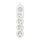 2E Power Strip Plus 4хType F, 3х1mm2, 10A, 3m, white-grey