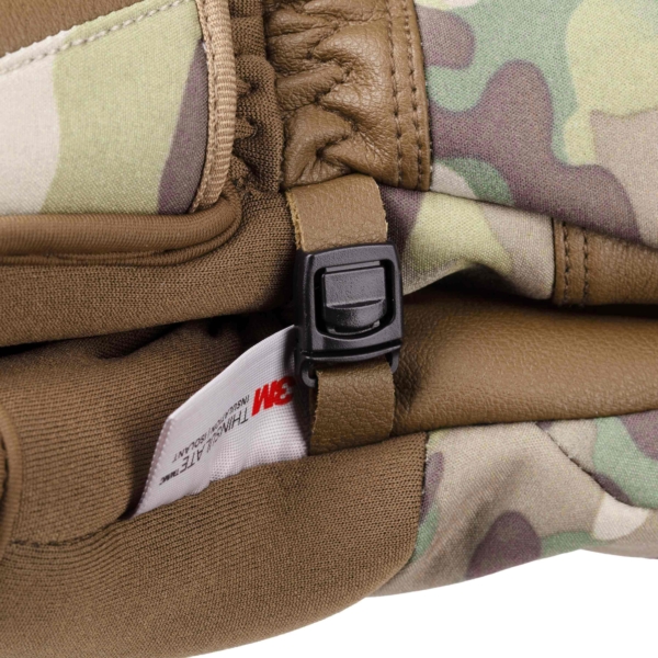 2E Tactical Перчатки тактические зимние, Winter Full Touch 3M, XL, камуфляж