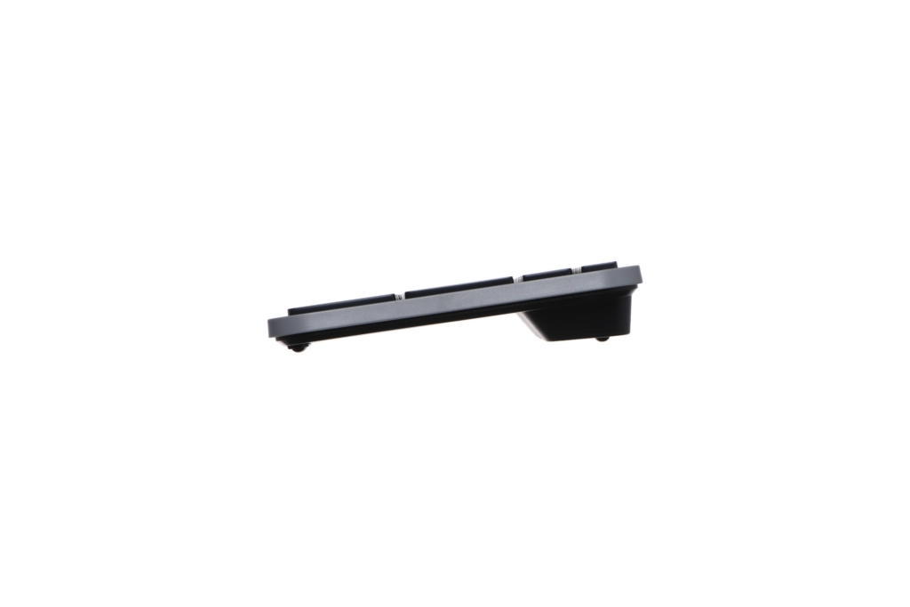 Клавиатура мембранная 2E KS240 110key, WL/BT, EN/UK, серо-чёрный