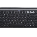 2E Keyboard membrane KS250 84key, WL/BT, EN/UK, black-grey
