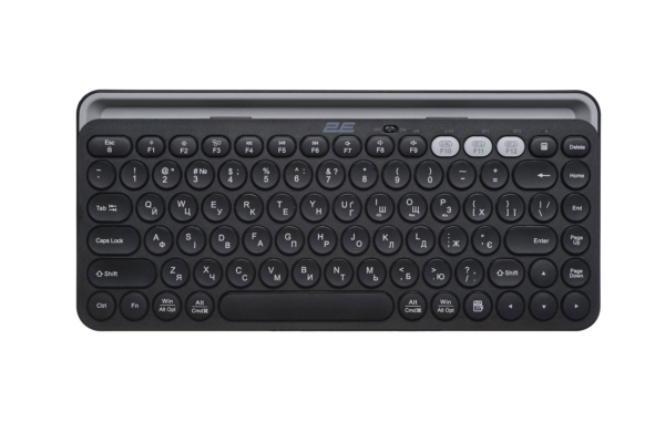 2E Keyboard membrane KS250 84key, WL/BT, EN/UK, black-grey