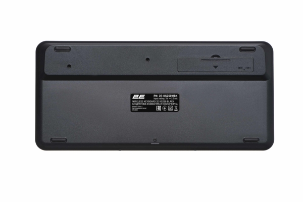 2E Keyboard membrane KS250 84key, WL/BT, EN/UK, black-grey