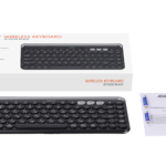 2E Keyboard membrane KS250 84key, WL/BT, EN/UK, black-grey