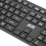 Комплект клавиатура и мышь 2E MK420 WL, EN/UK, чёрный