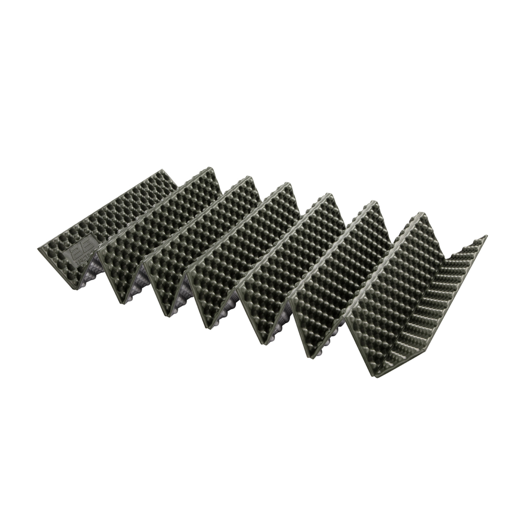 2E Folding mat Base XT, foam, with heat-reflective coating, green