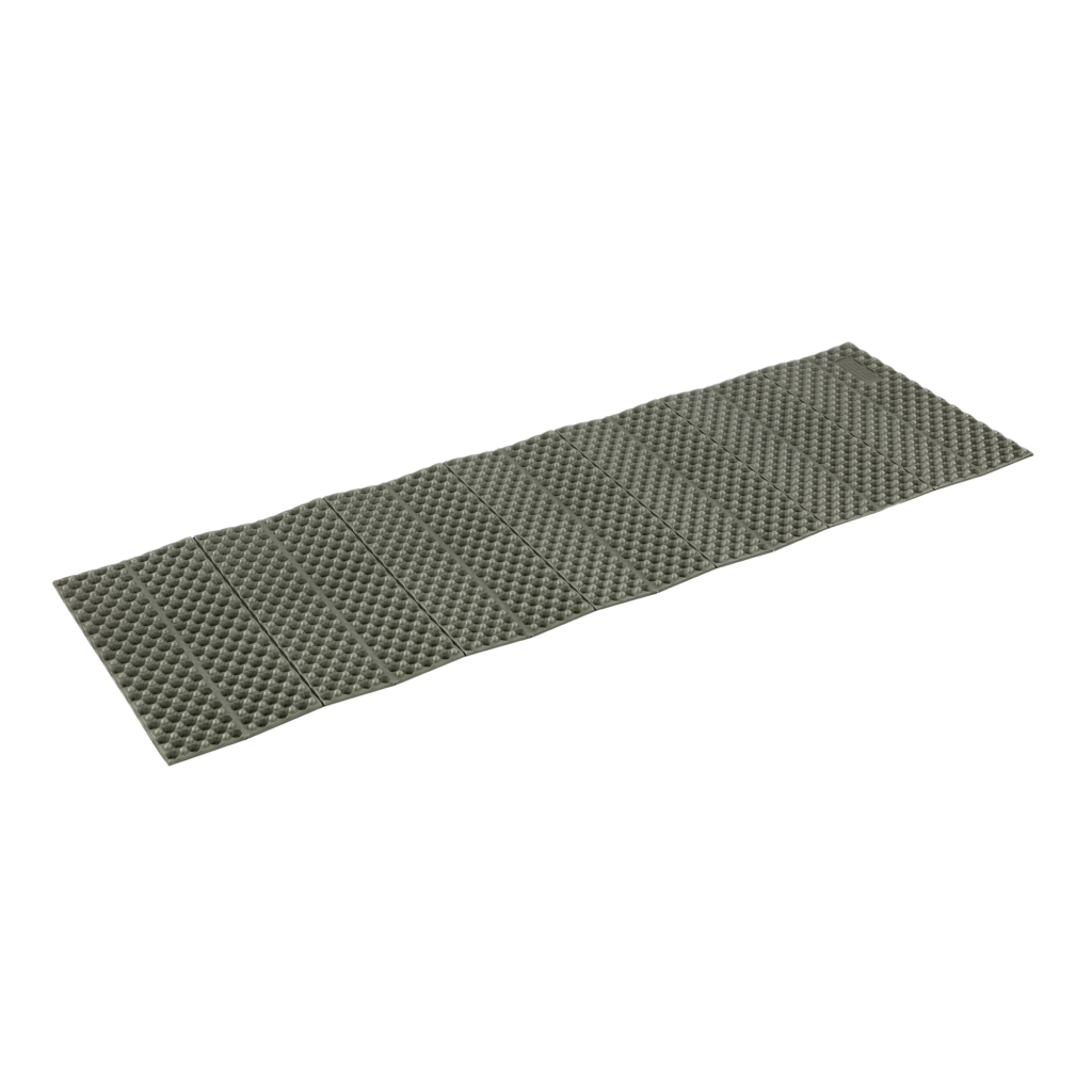 2E Folding mat Base XT, foam, with heat-reflective coating, green