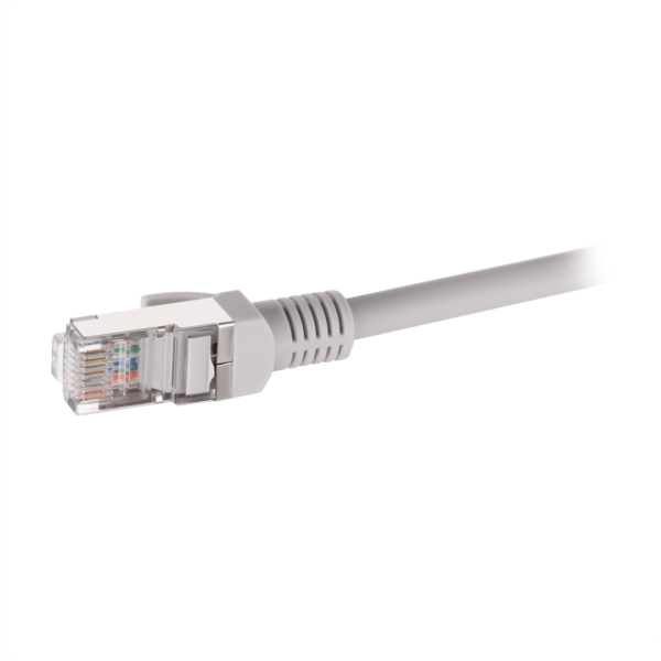 Patch cord  2E Cat 5e,FTP,RJ45, 26AWG ,7/0.16 Cu, 3.00 m, LSZH,Grey